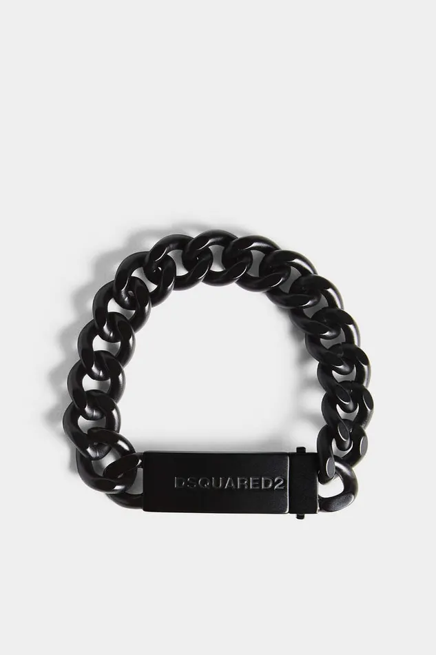 Dsquared2 Jewellery Matte Chained2 Bracelet Black 8211 Men