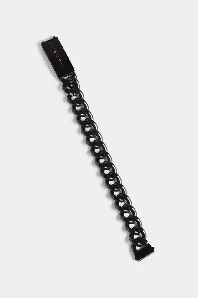 Dsquared2 Jewellery Matte Chained2 Bracelet Black 8211 Men