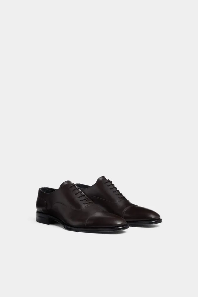 Dsquared2 Laced Shoes Classic Evening Oxford Shoes Dark Brown 8211 Men