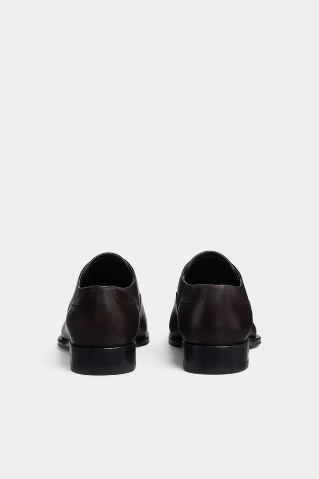 Dsquared2 Laced Shoes Classic Evening Oxford Shoes Dark Brown 8211 Men