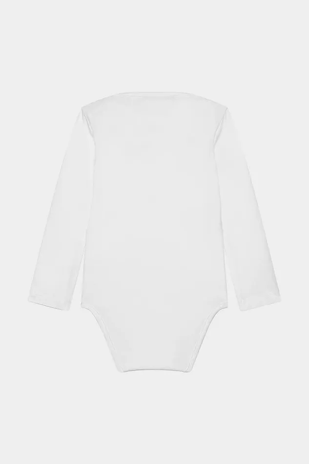 Dsquared2 Ready To Wear D2 Bodysuit White 8211 Kids