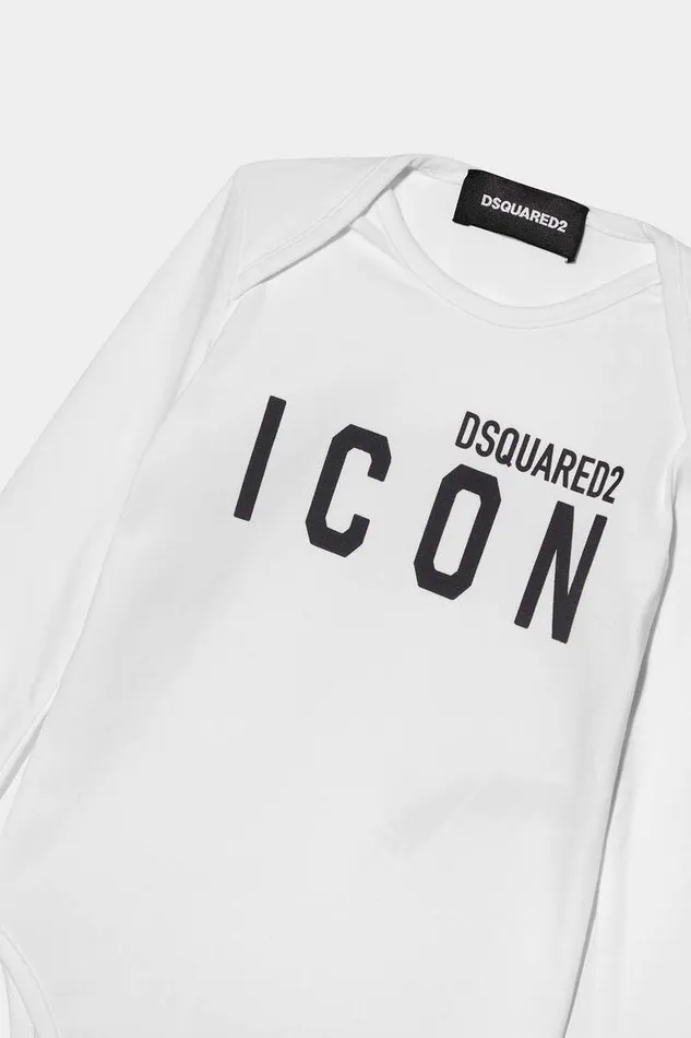 Dsquared2 Ready To Wear D2 Bodysuit White 8211 Kids