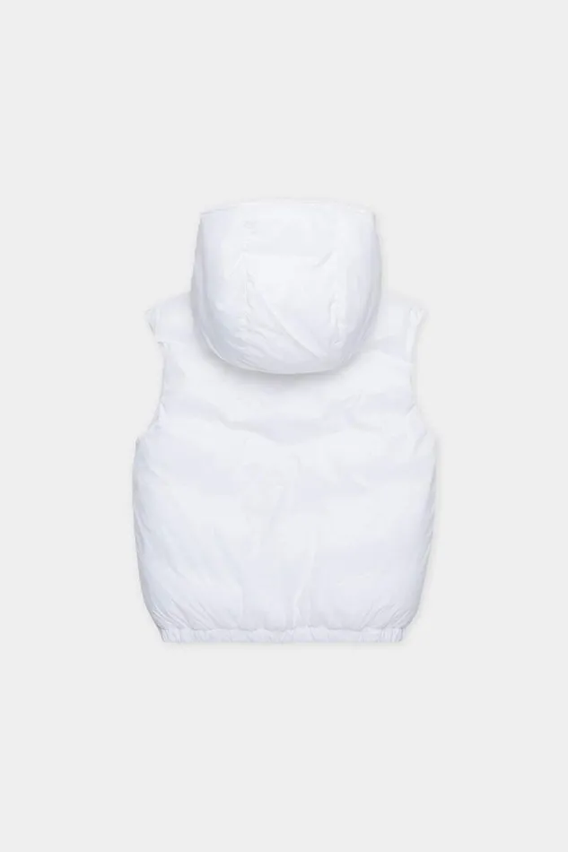 Dsquared2 Ready To Wear D2 Junior Logo Nylon Vest Dq100 8211 Kids