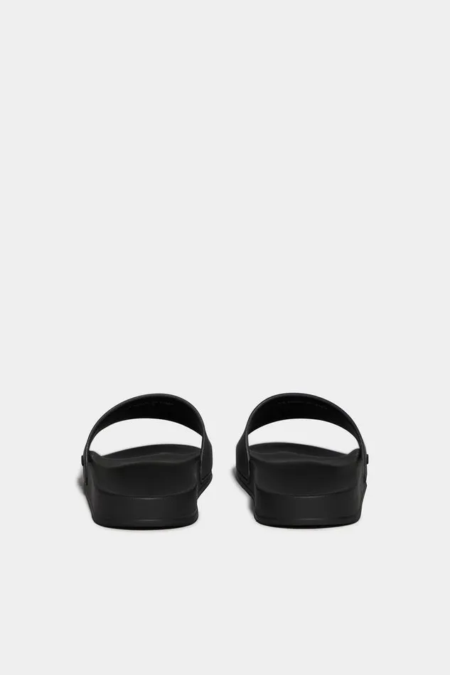 Dsquared2 Sandals and Slides Be Icon Slides Black 8211 Men