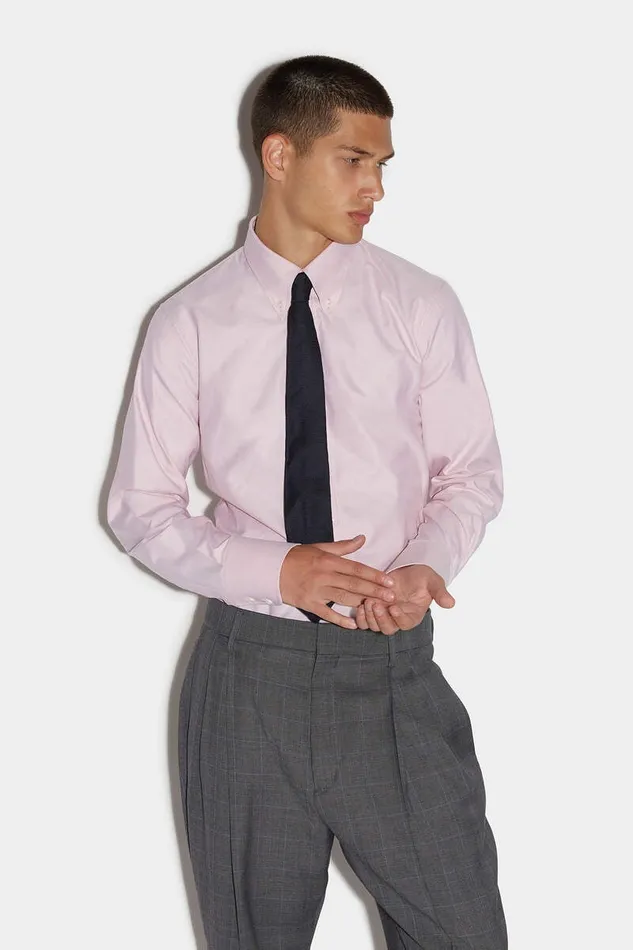 Dsquared2 Shirts Easy Slim 70039S Shirt Pink 8211 Men