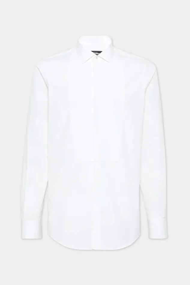 Dsquared2 Shirts Easy Slim Mini Dean Collar Shirt White 8211 Men