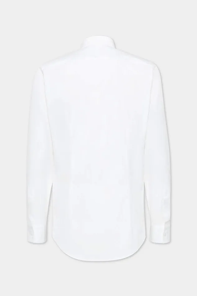 Dsquared2 Shirts Easy Slim Mini Dean Collar Shirt White 8211 Men