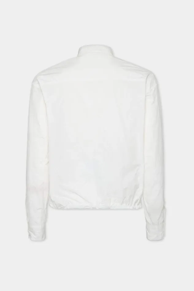 Dsquared2 Shirts Superlight Drawstring Shirt White 8211 Men