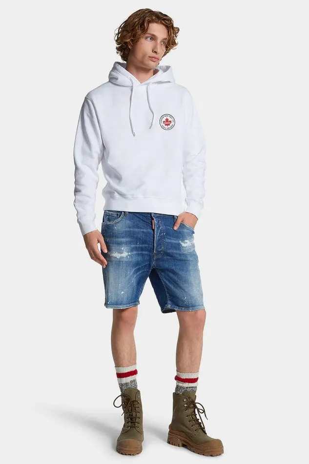 Dsquared2 Shorts Light Heritage Wash Marine Shorts Navy 8211 Men