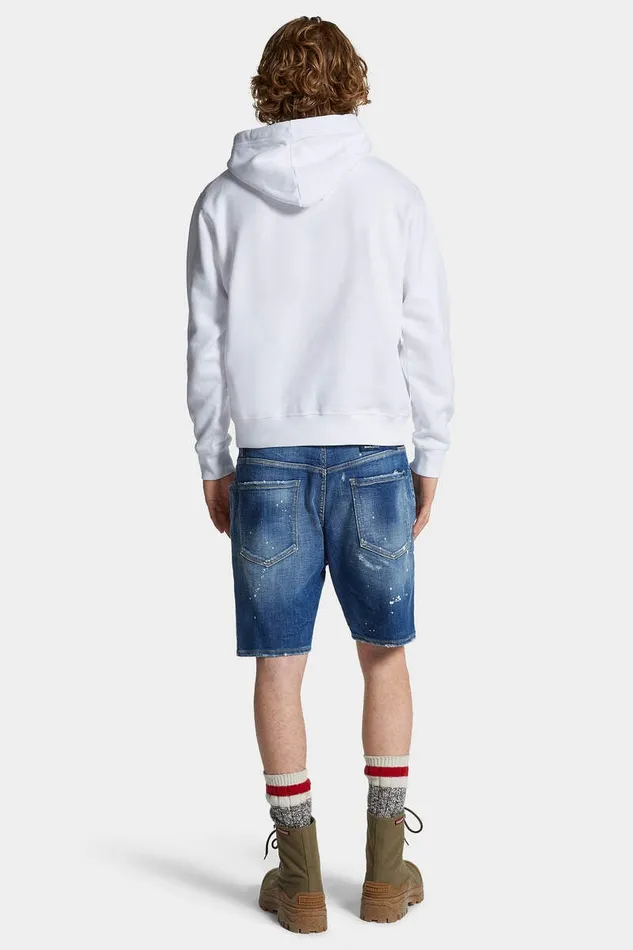 Dsquared2 Shorts Light Heritage Wash Marine Shorts Navy 8211 Men