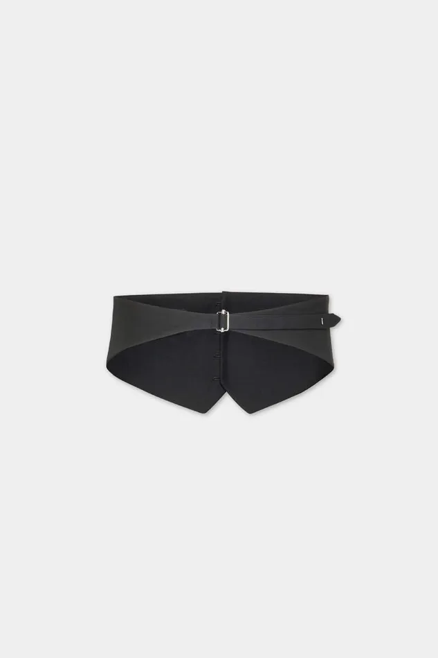 Dsquared2 Suits and Blazer Wool Silk Tuxedo Vest Black 8211 Men