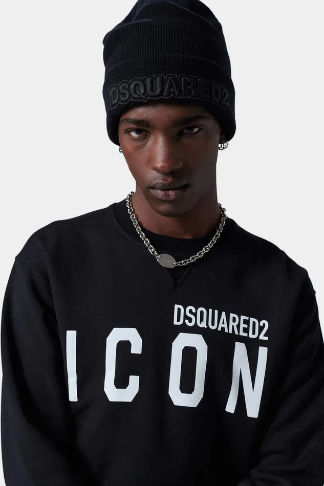 Dsquared2 Sweatshirts Be Icon Cool Sweatshirt Bwhite 8211 Men