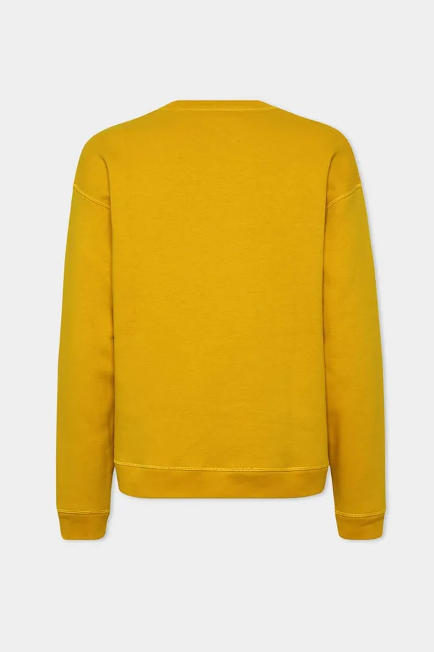 Dsquared2 Sweatshirts Icon New Generation Relax Fit Sweatshirt Sunflower 8211 Men