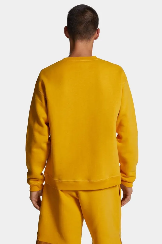 Dsquared2 Sweatshirts Icon New Generation Relax Fit Sweatshirt Sunflower 8211 Men