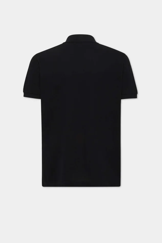 Dsquared2 TShirts and Polo Dyed Tennis Fit Milano Polo Bordeaux 8211 Men