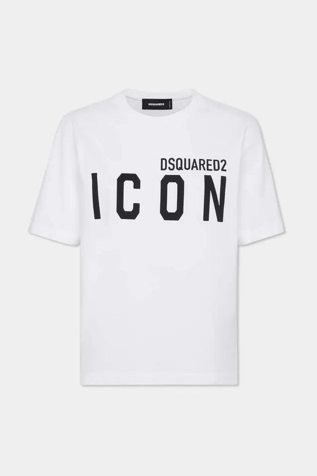 Dsquared2 Tops and TShirts Icon Easy TShirt White 8211 Women