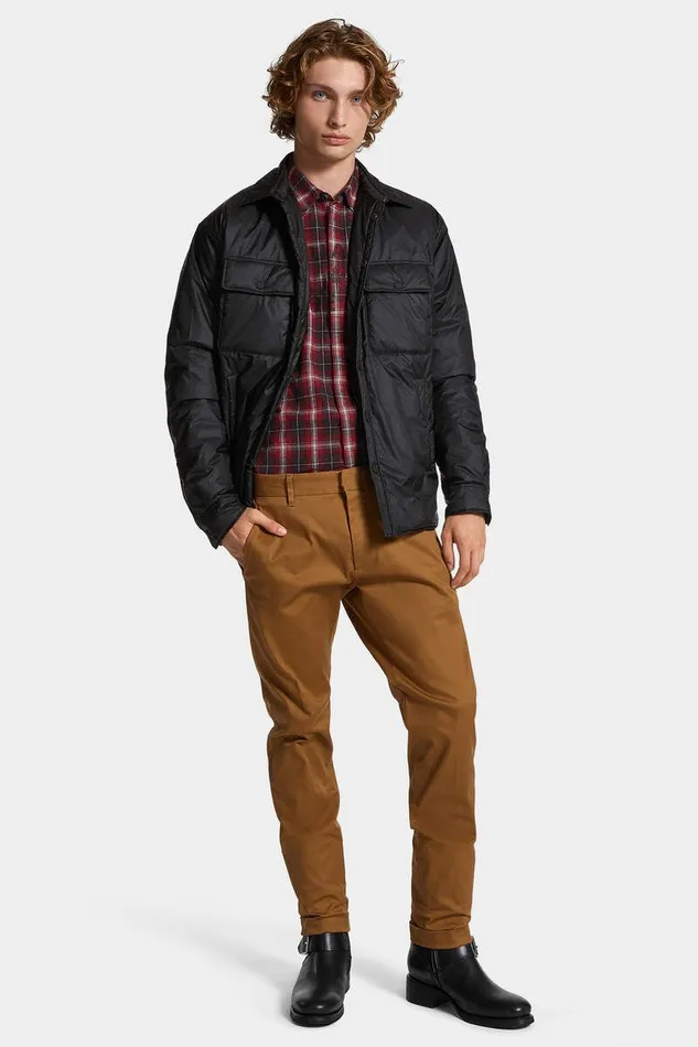 Dsquared2 Trousers Cool Guy FlatFront Pant Camel 8211 Men