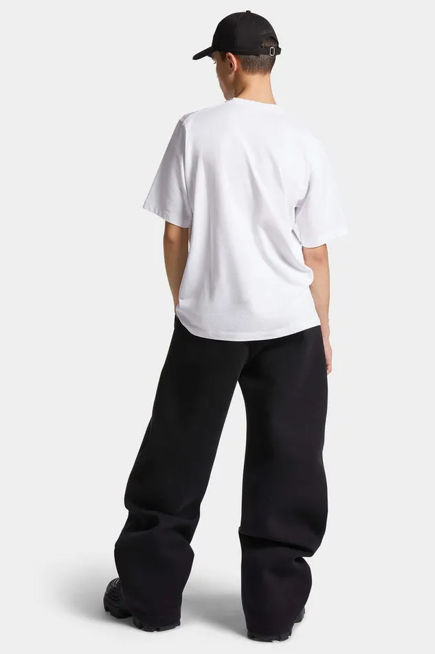 Dsquared2 Trousers Icon New Generation Double Fleece Eros Pants Black 8211 Men
