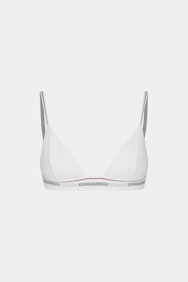 Dsquared2 Underwear Band Triangle Bra White 8211 Women