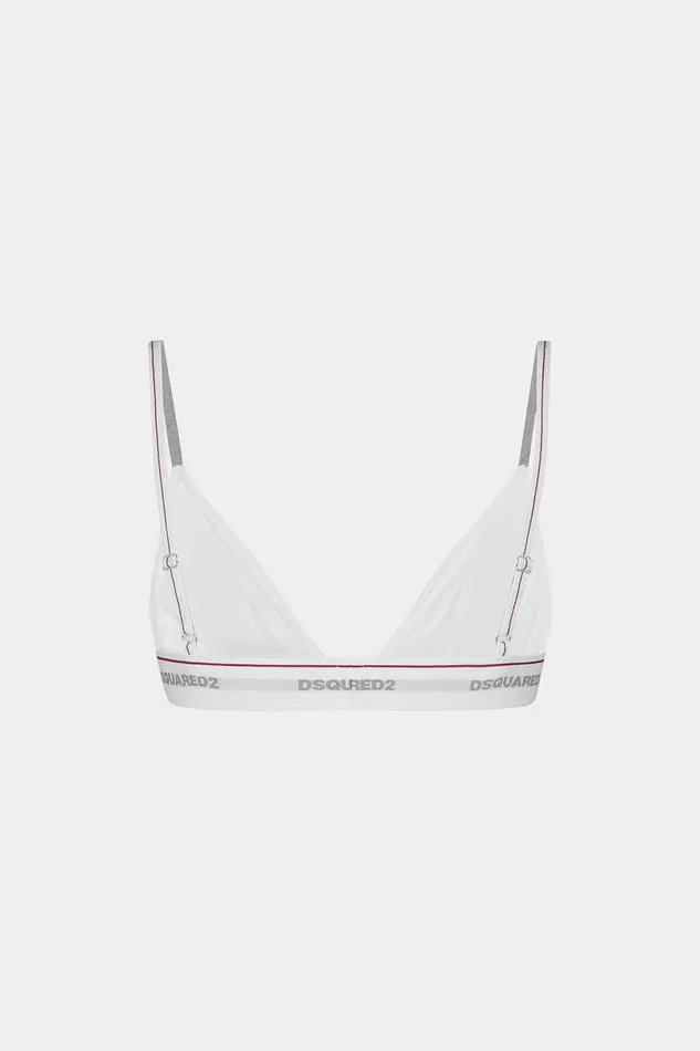 Dsquared2 Underwear Band Triangle Bra White 8211 Women