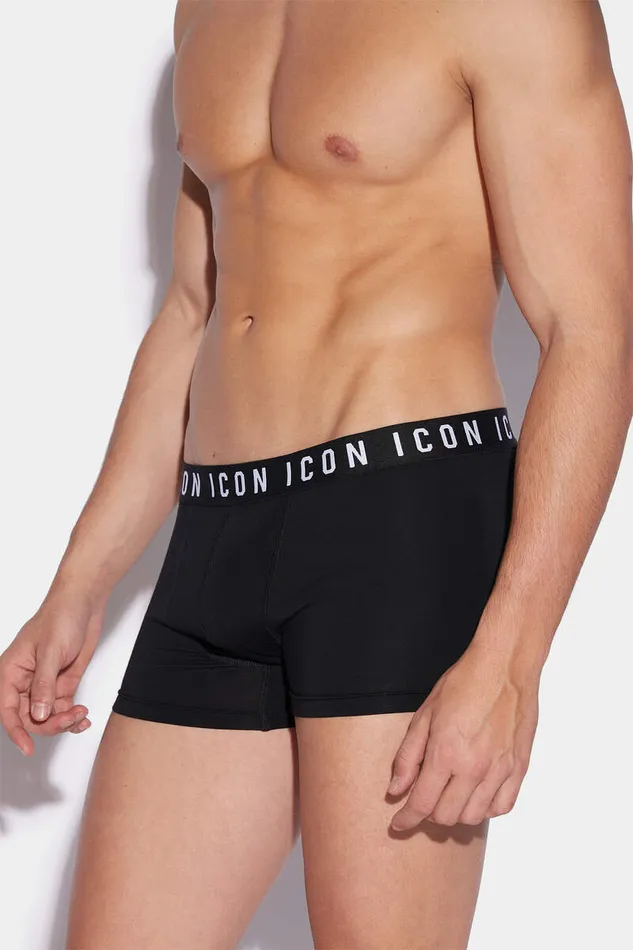 Dsquared2 Underwear Be Icon Trunk Black 8211 Men