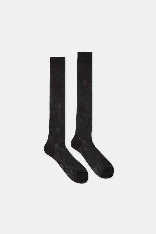 Dsquared2 Underwear D2 Classic High Socks Black 8211 Men