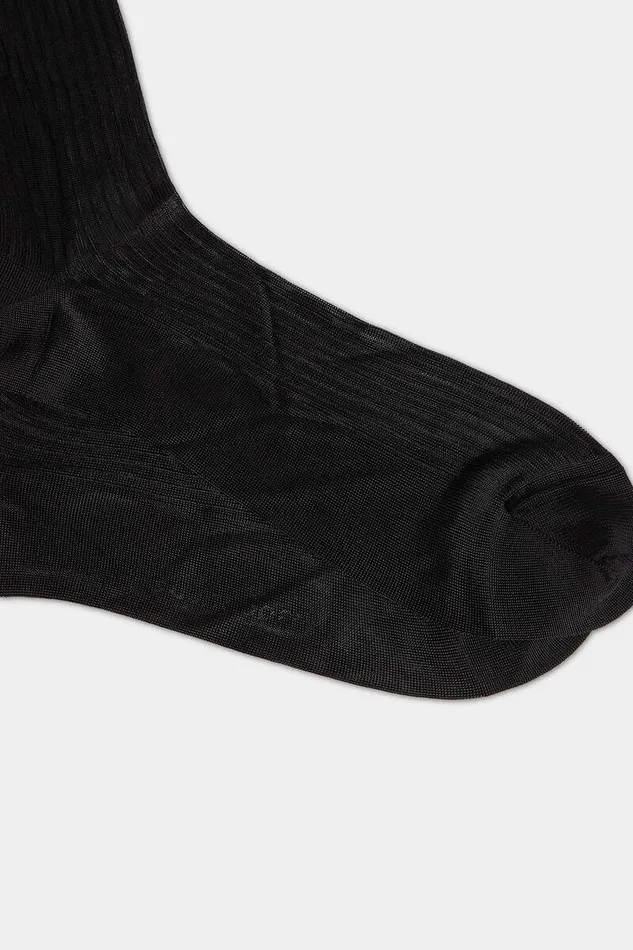 Dsquared2 Underwear D2 Classic High Socks Black 8211 Men