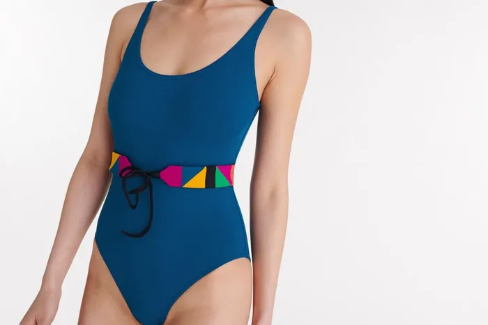 ERES Damier Tank OnePiece Wax Women OnePiece Swimsuits