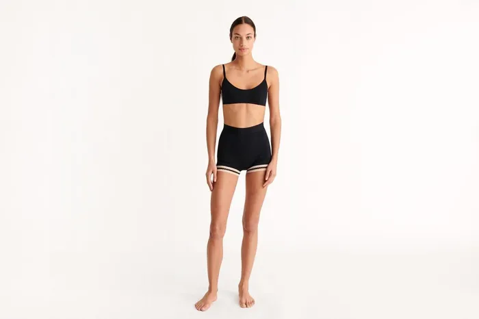 ERES Freestyle Crop Top Bra NoirRose Petale Women Bras