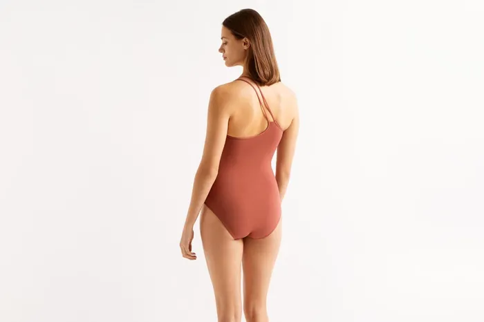 ERES Guarana OneShoulder OnePiece Dattier Women OnePiece Swimsuits