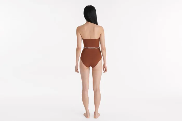 ERES Majorette Bustier OnePiece CarameloPercale Women OnePiece Swimsuits