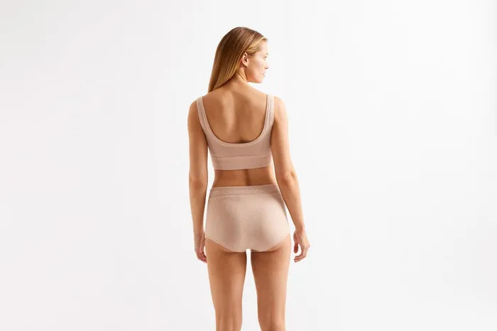 ERES Ombrage Crop Top Bra Calcaire Women Homewear
