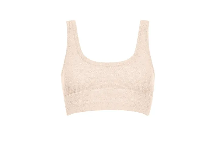 ERES Ombrage Crop Top Bra Calcaire Women Homewear