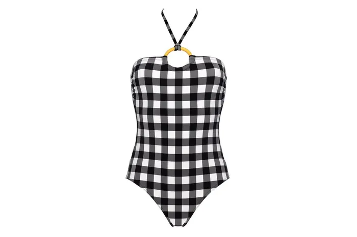 ERES Sphre Bustier OnePiece NoirBlanc 23h Women OnePiece Swimsuits