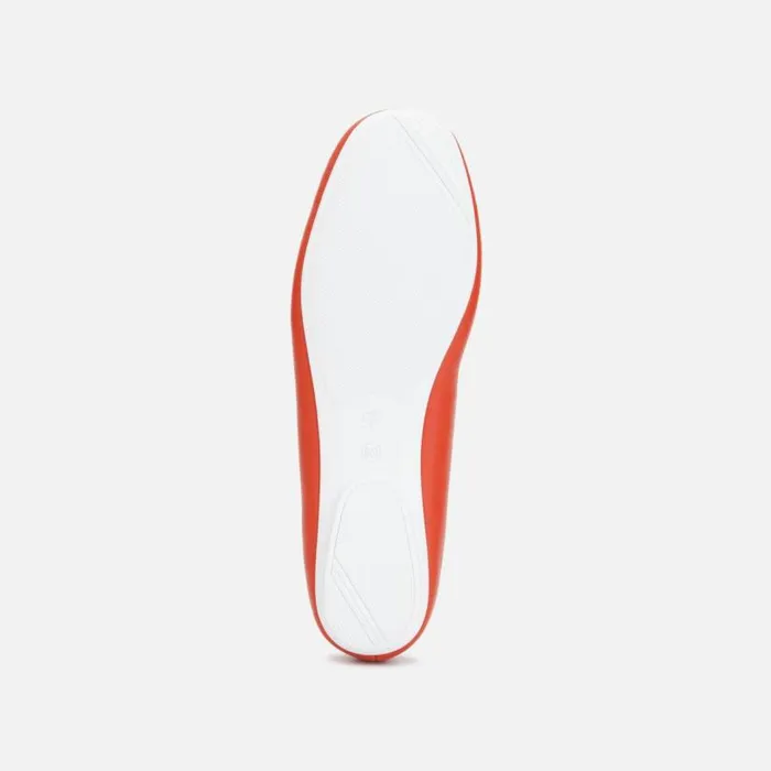 Eugene Travel Ballet Flat Orange Women Kenneth Cole Flats