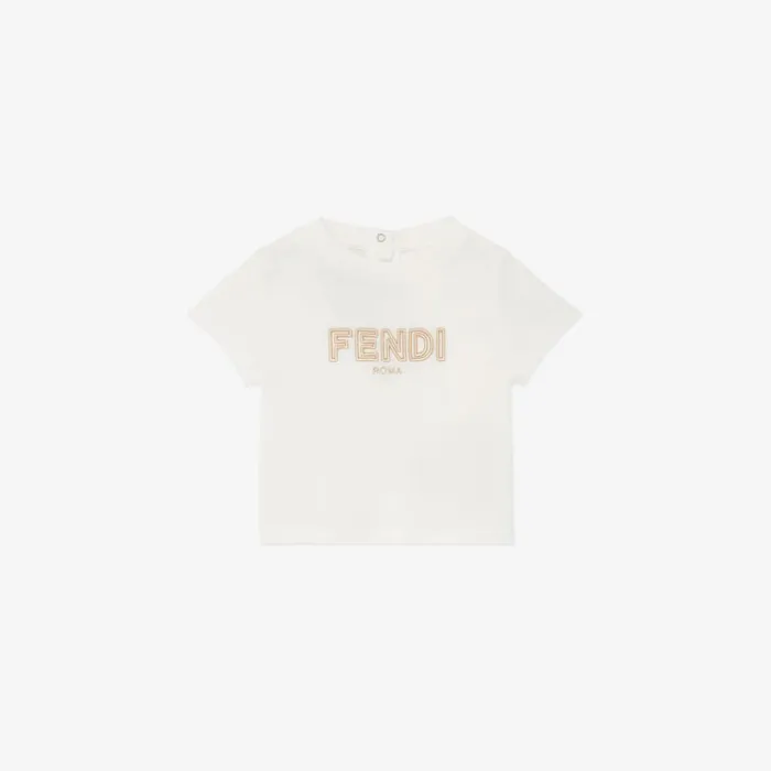 Fendi Baby Girl Baby TShirt Chenille Baby Tshirt 8211 Kids