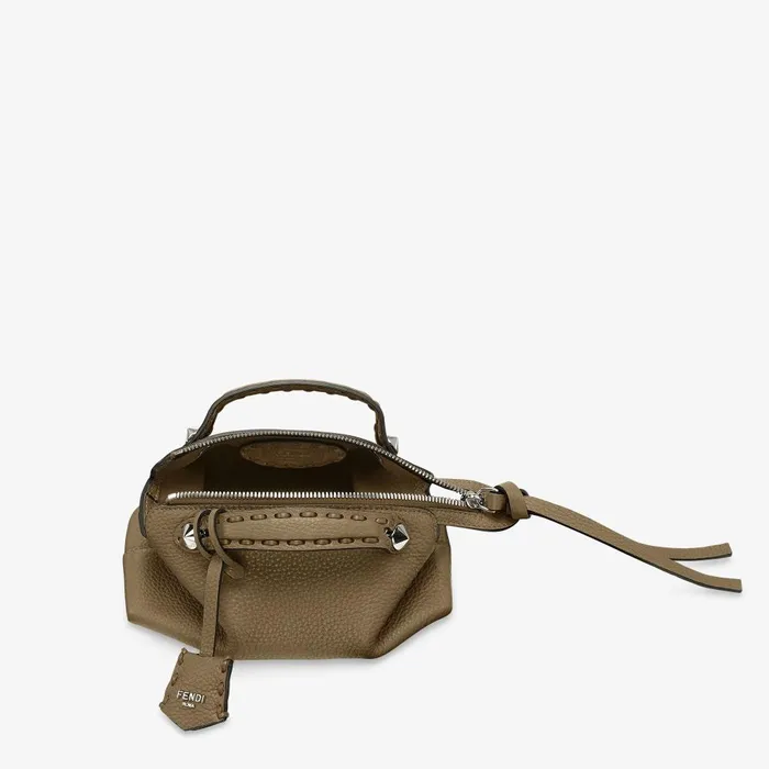 Fendi Boston Bags By The Way Selleria Mini Green Selleria Minibag With 156 Handsewn Topstitches 8211 Women