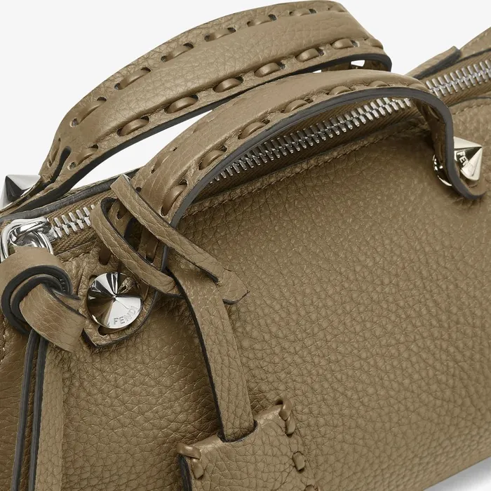 Fendi Boston Bags By The Way Selleria Mini Green Selleria Minibag With 156 Handsewn Topstitches 8211 Women