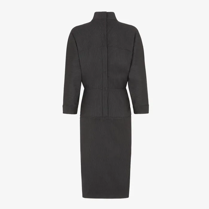 Fendi Dresses and Jumpsuits Dress Black Pinstriped Wool Dress 8211 Women