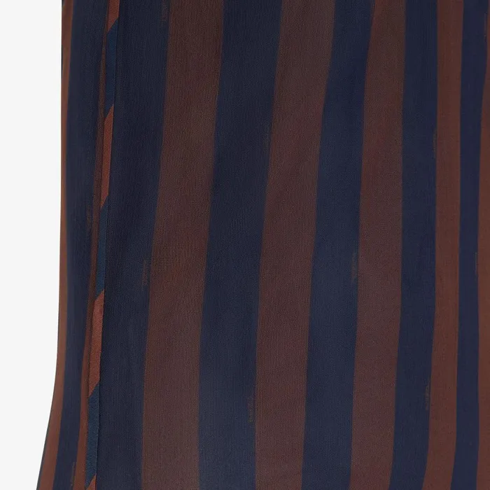 Fendi Dresses and Jumpsuits Dress Brown Pequin Tulle Dress 8211 Women