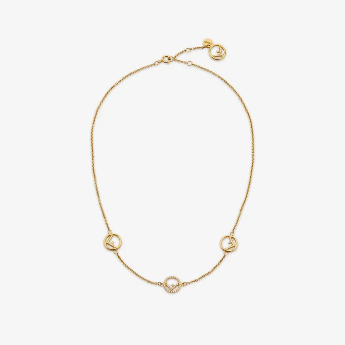 Fendi Necklaces F Is Fendi Necklace Goldcolored Necklace 8211 Women