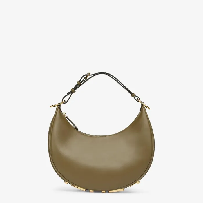 Fendi Shoulder and Crossbody Bags Fendigraphy Small Green Leather Bag 8211 Women Fendi Shoulder and Crossbody Bags Fendigraphy Small Green Leather Bag 8211 Women