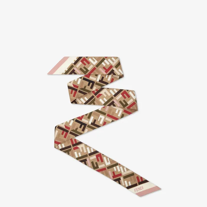 Fendi Silk Scarves Wrappy Chinese Valentines Day Limited Edition Bandeau 8211 Women