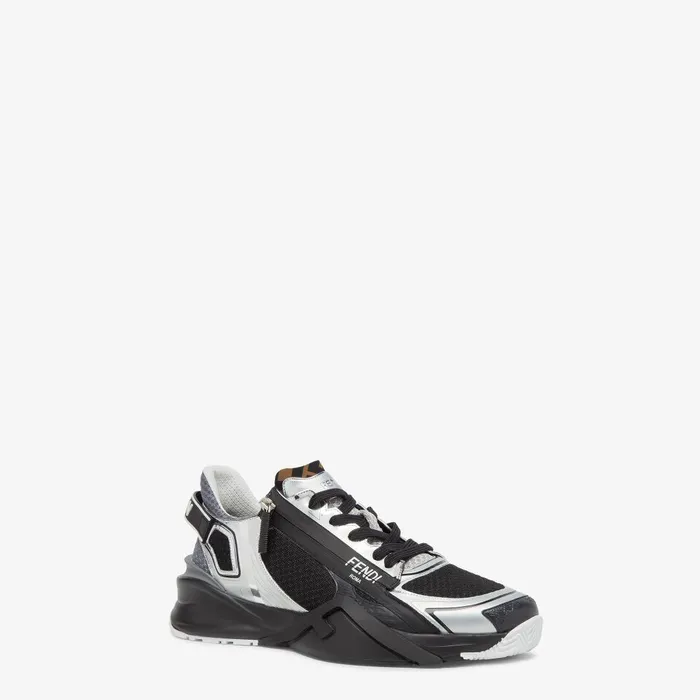 Fendi Sneakers Fendi Flow Sneakers Black Technical Mesh Running Sneakers 8211 Men