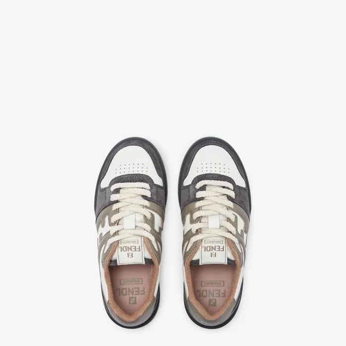 Fendi Sneakers Fendi Match Multicolor Leather Lowtops 8211 Women