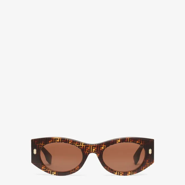 Fendi Sunglasses Fendi Roma Havana Acetate Sunglasses 8211 Women