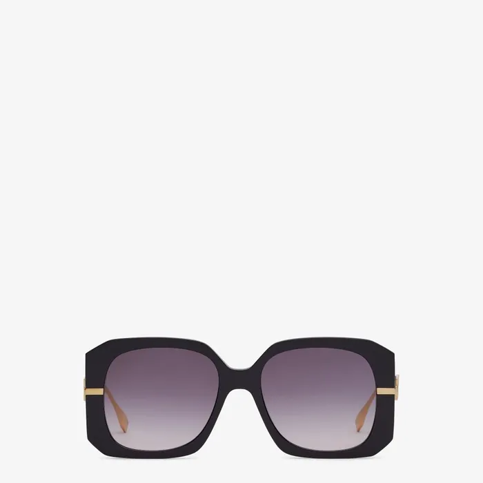 Fendi Sunglasses Fendigraphy Low Bridge Fit Black Acetate Sunglasses 8211 Women Fendi Sunglasses Fendigraphy Low Bridge Fit Black Acetate Sunglasses 8211 Women