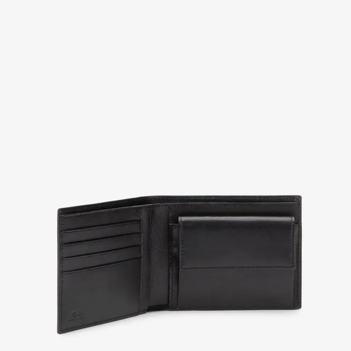 Fendi Wallets Fendi Diagonal Wallet Gray Fabric Bifold Wallet 8211 Men
