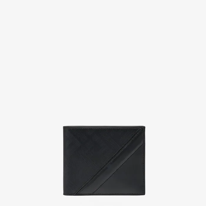 Fendi Wallets Fendi Shadow Diagonal Wallet Black Leather Bifold Wallet 8211 Men Fendi Wallets Fendi Shadow Diagonal Wallet Black Leather Bifold Wallet 8211 Men