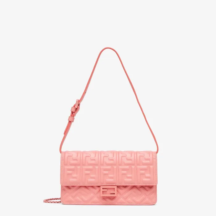 Fendi Wallets On Chain Wallet On Chain Baguette Pink Nappa Leather Wallet 8211 Women Fendi Wallets On Chain Wallet On Chain Baguette Pink Nappa Leather Wallet 8211 Women